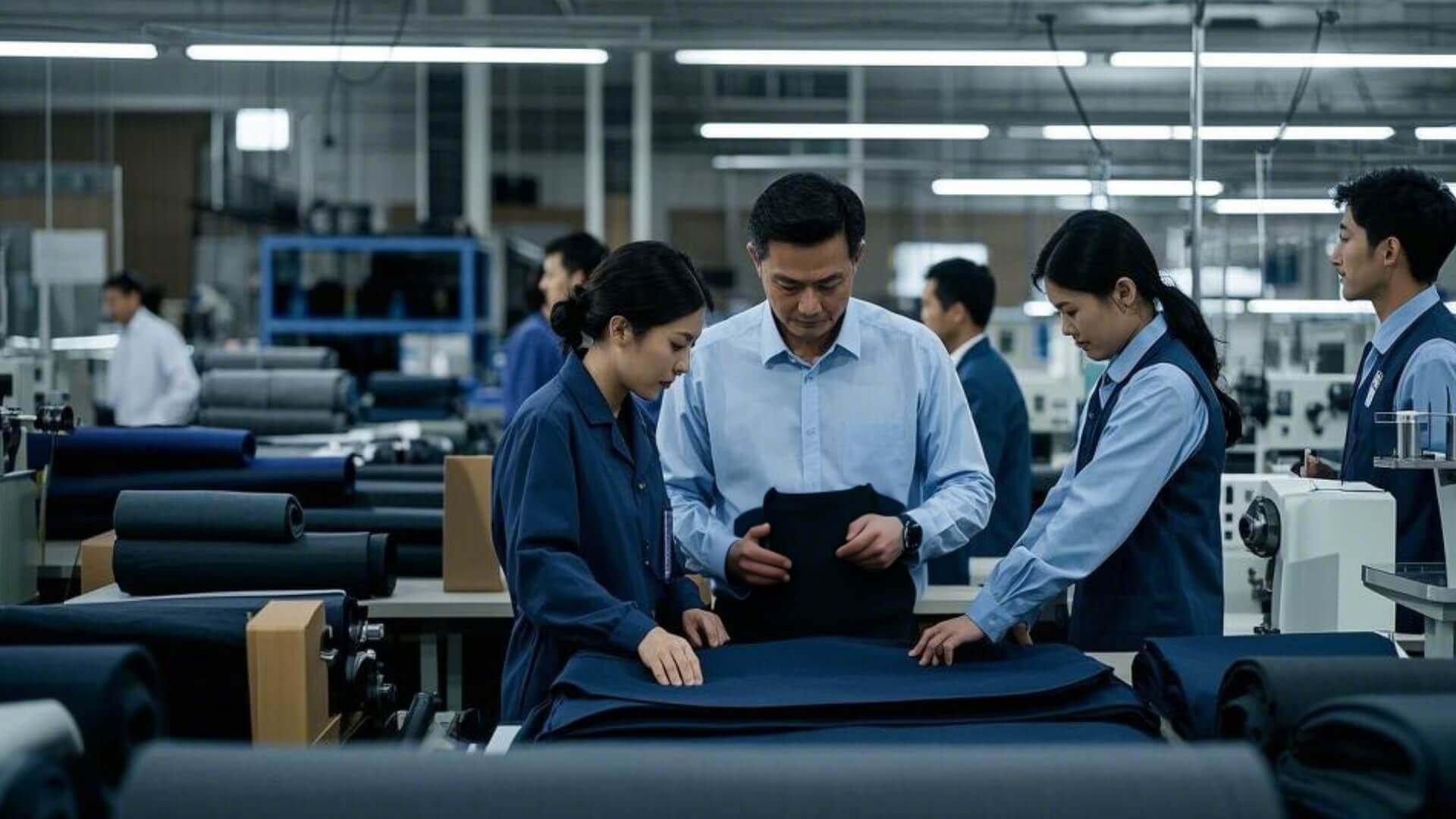 衬衫品质检验环节